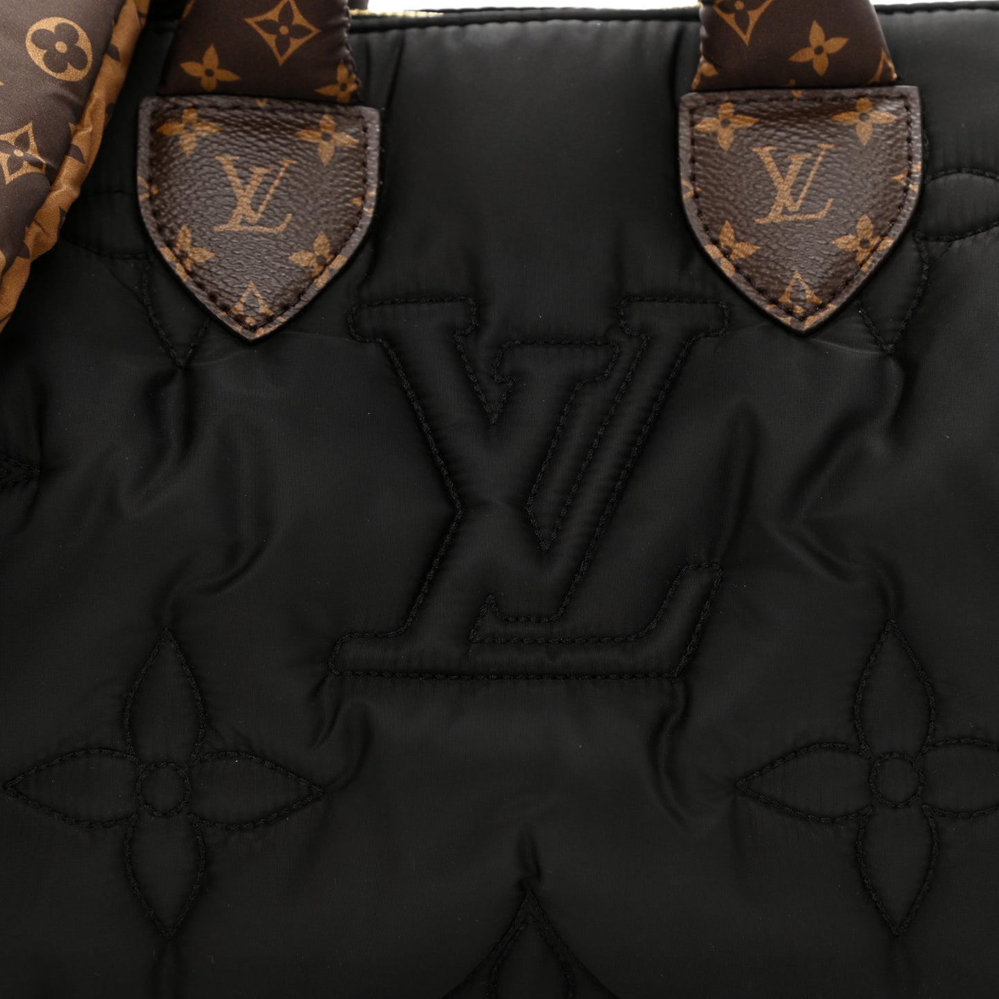 Econyl Mini Monogram Pillow Speedy Bandouliere 25 Black