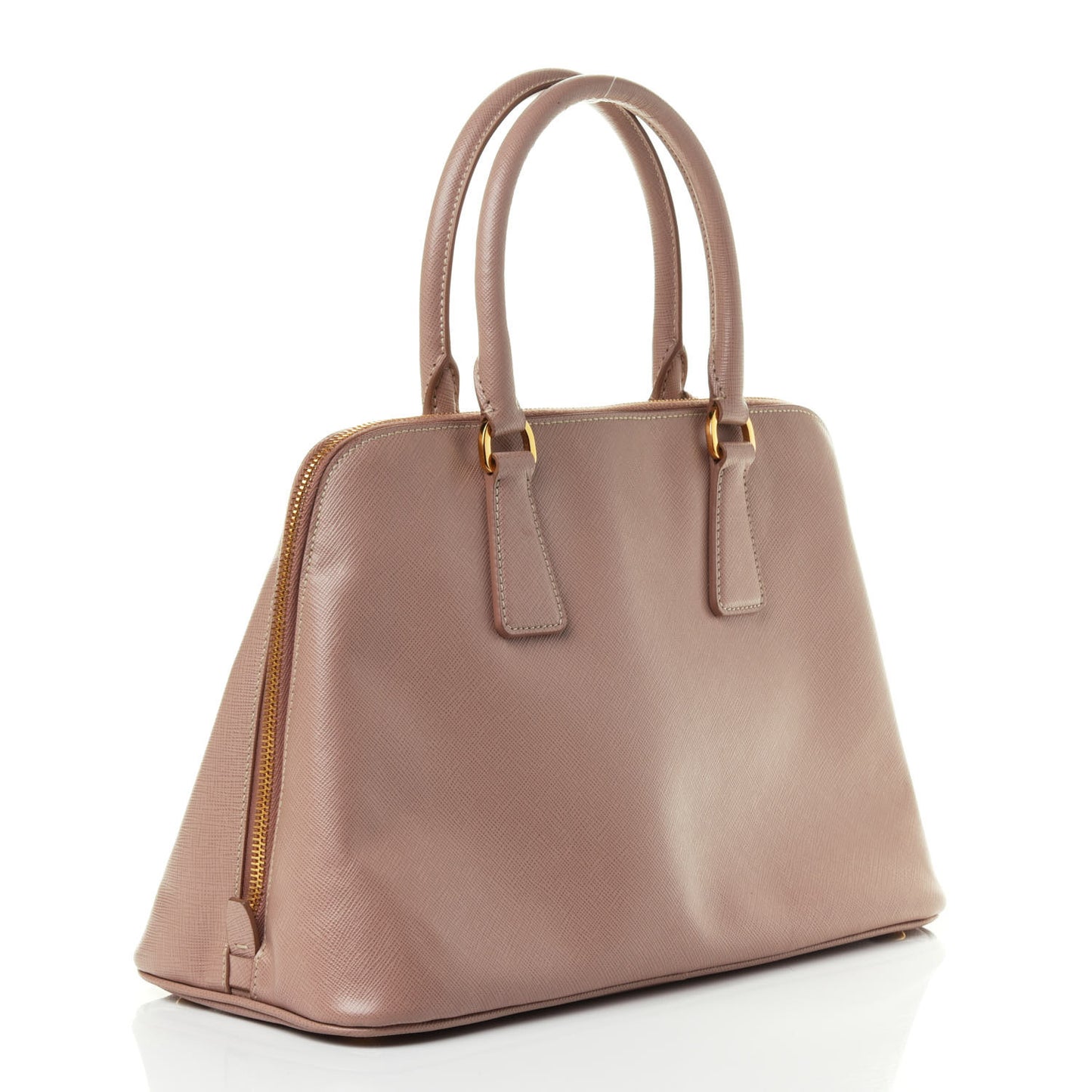 Saffiano Lux Medium Promenade Tote Cammeo