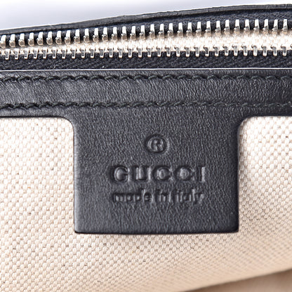 Gucci Calfskin Ribot Horse-Heads Clutch Black 6 of 18