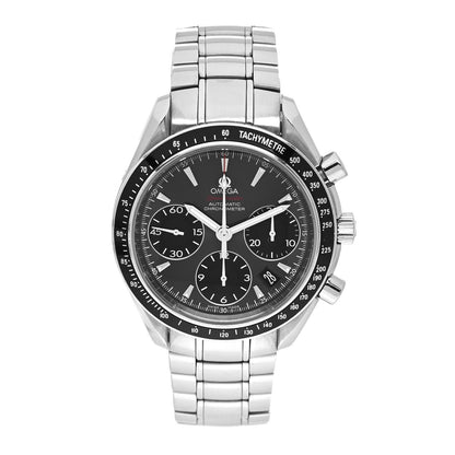 Omega Stainless Steel 40mm Speedmaster Date Chronograph Automatic Watch Grey 323.30.40.40.06.001 1 of 4