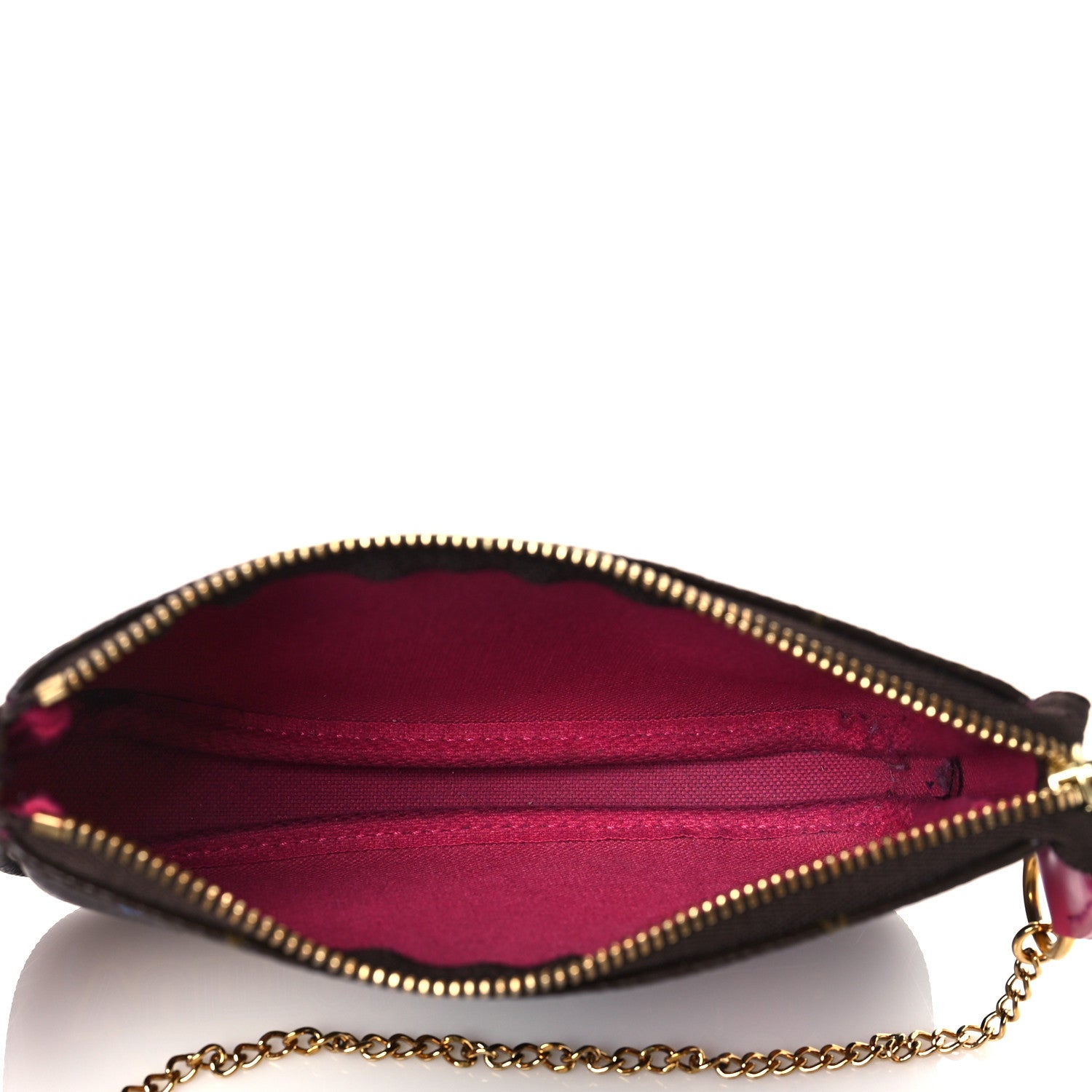 Louis Vuitton Monogram 2020 Christmas Animation Roller Coaster Mini Pochette Accessories Pivoine 5 of 10