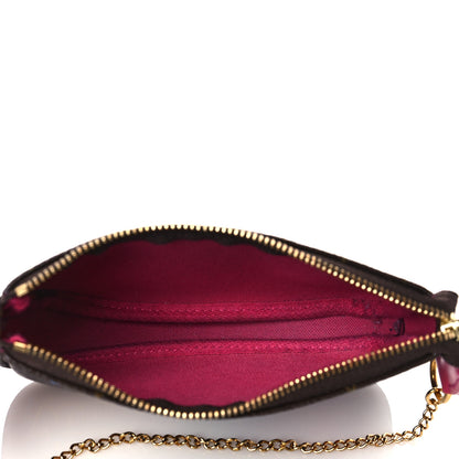 Louis Vuitton Monogram 2020 Christmas Animation Roller Coaster Mini Pochette Accessories Pivoine 5 of 10
