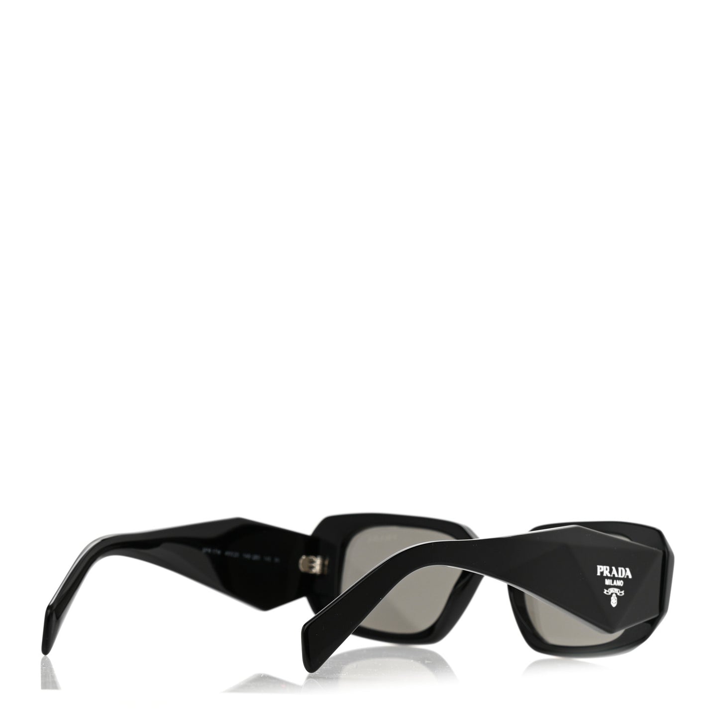 Acetate Symbole Sunglasses SPR 17W Black