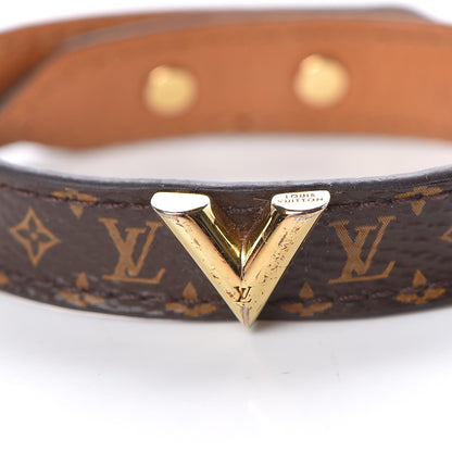 Louis Vuitton Monogram Essential V Bracelet 17 6 of 8