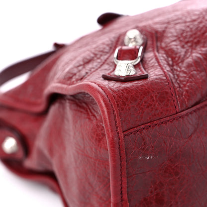 Balenciaga Agneau Giant 12 Silver Hardware City Rouge Cerise 8 of 16