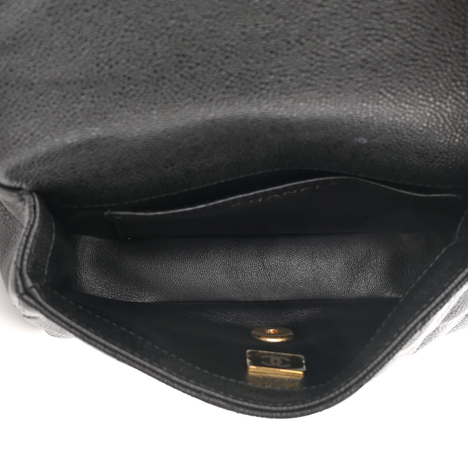 Chanel Caviar Quilted Mini Sweetheart Rectangular Flap Black 5 of 11