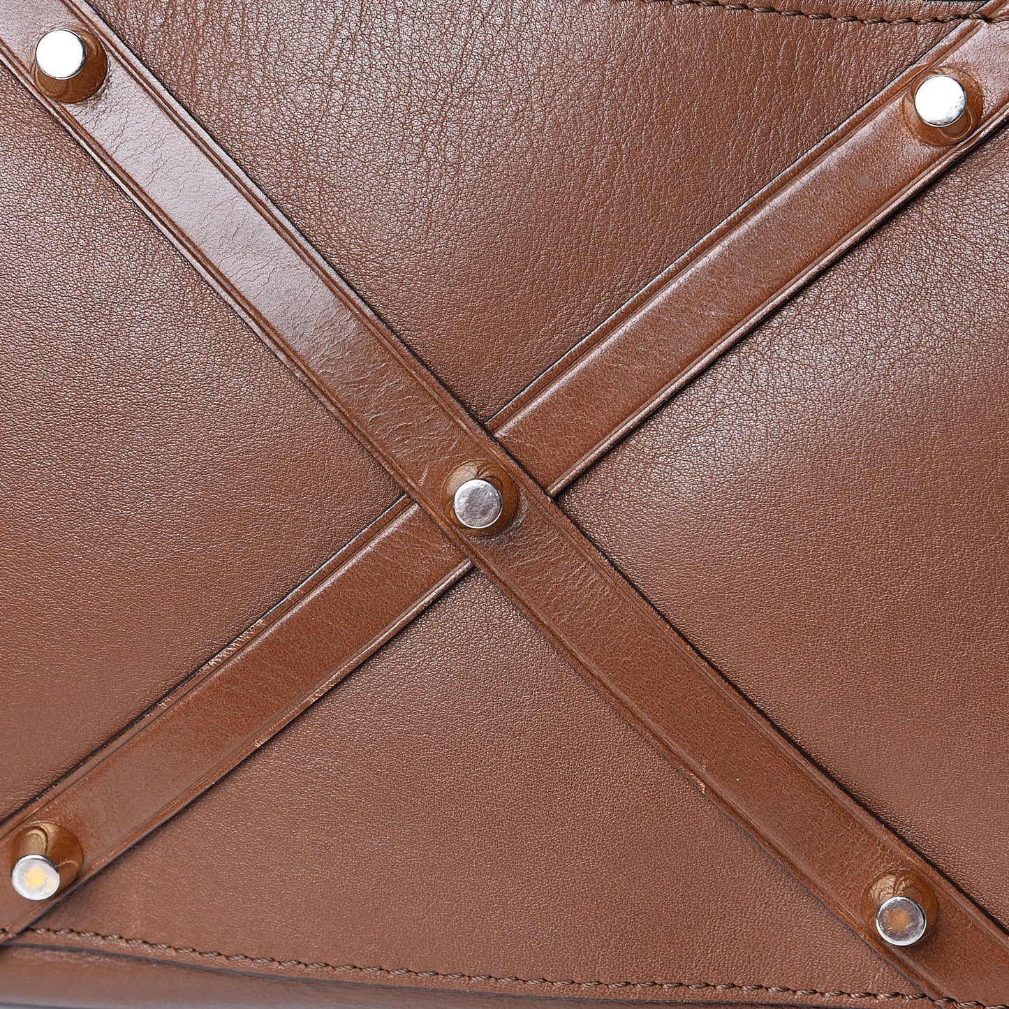 Calfskin House Check Small Salisbury Tote Brown