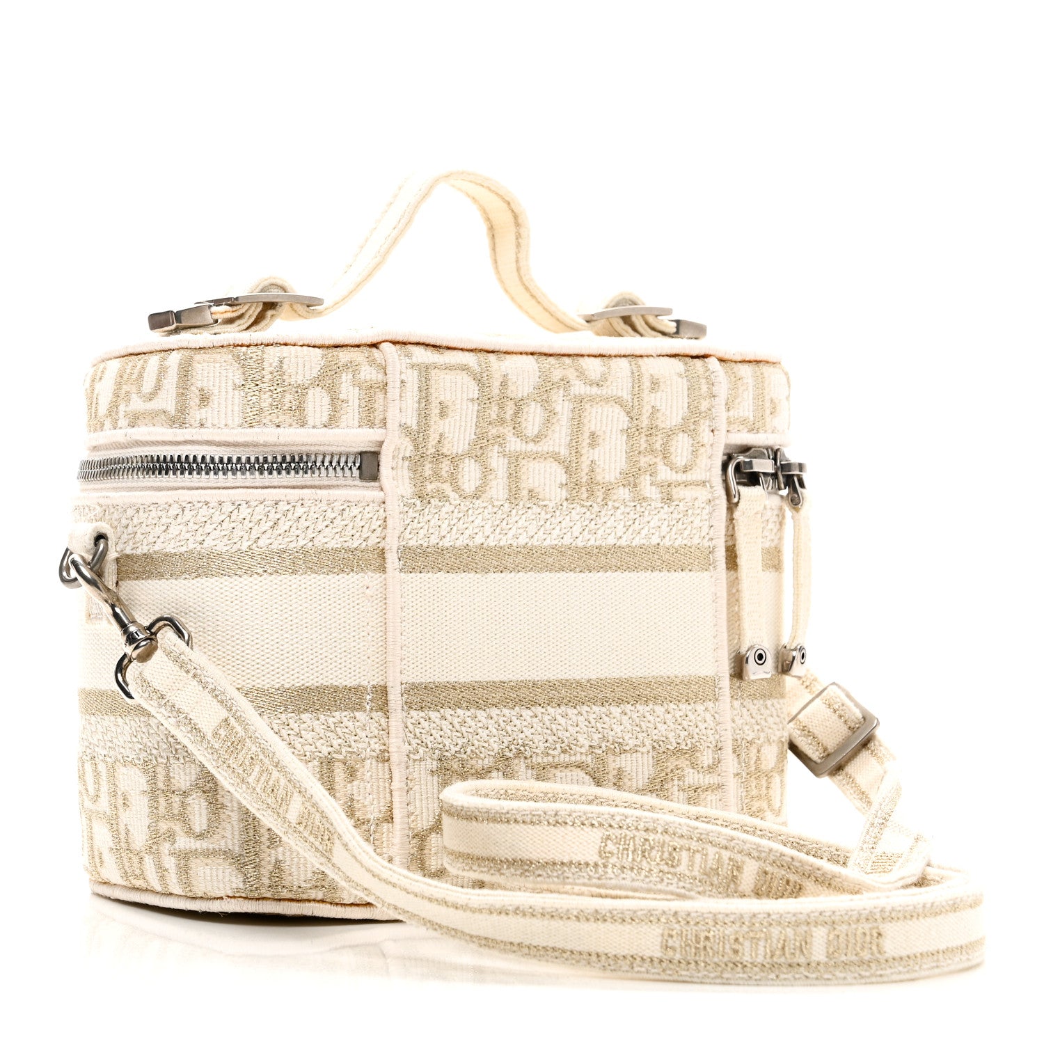 Christian Dior Oblique Diortravel Vanity Case Pale Gold 3 of 9