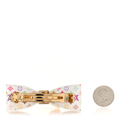 Louis Vuitton LV X TM Monogram Multicolor Bow Barrette White 2 of 4