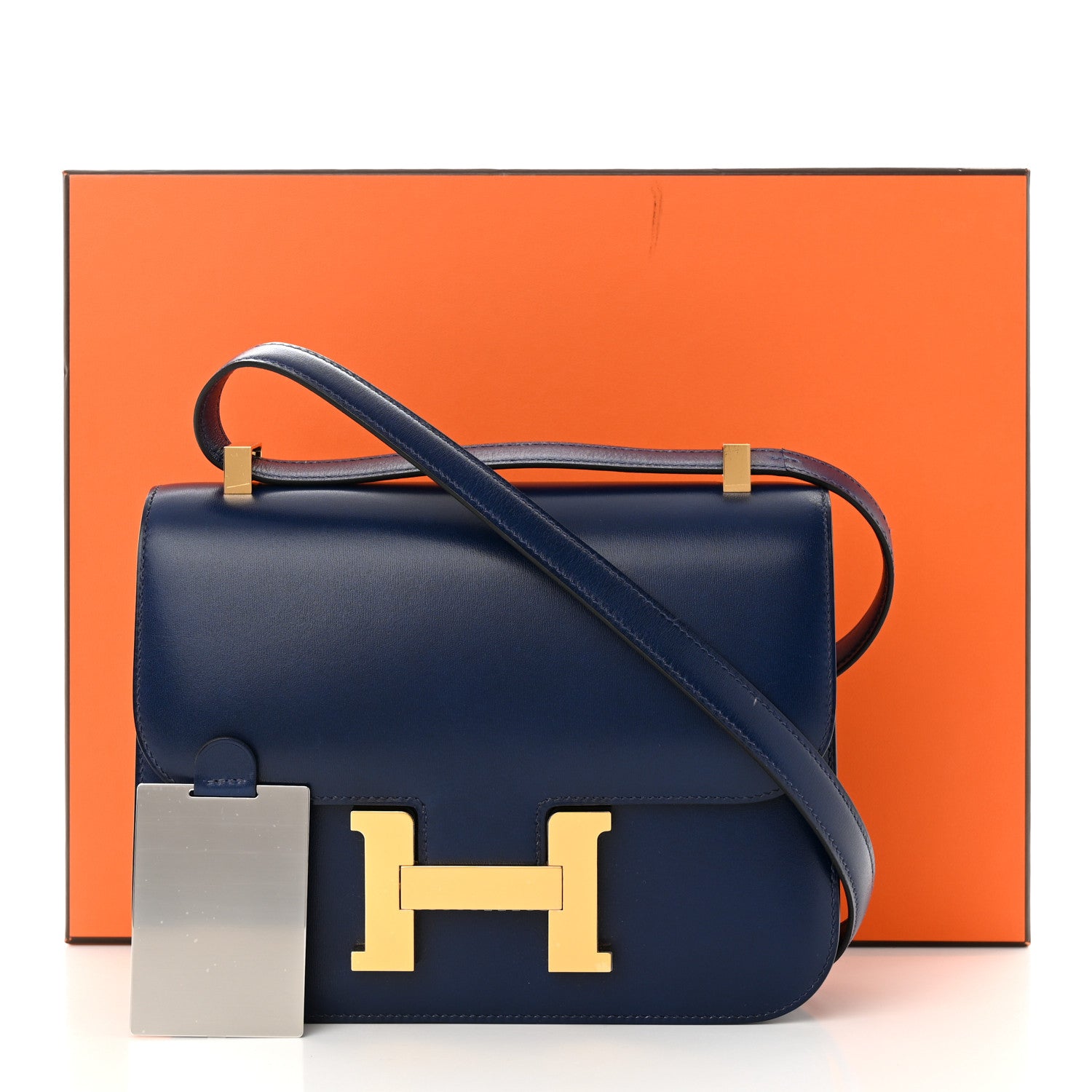 Hermes Box Constance 1-24 Bleu Saphir 12 of 12