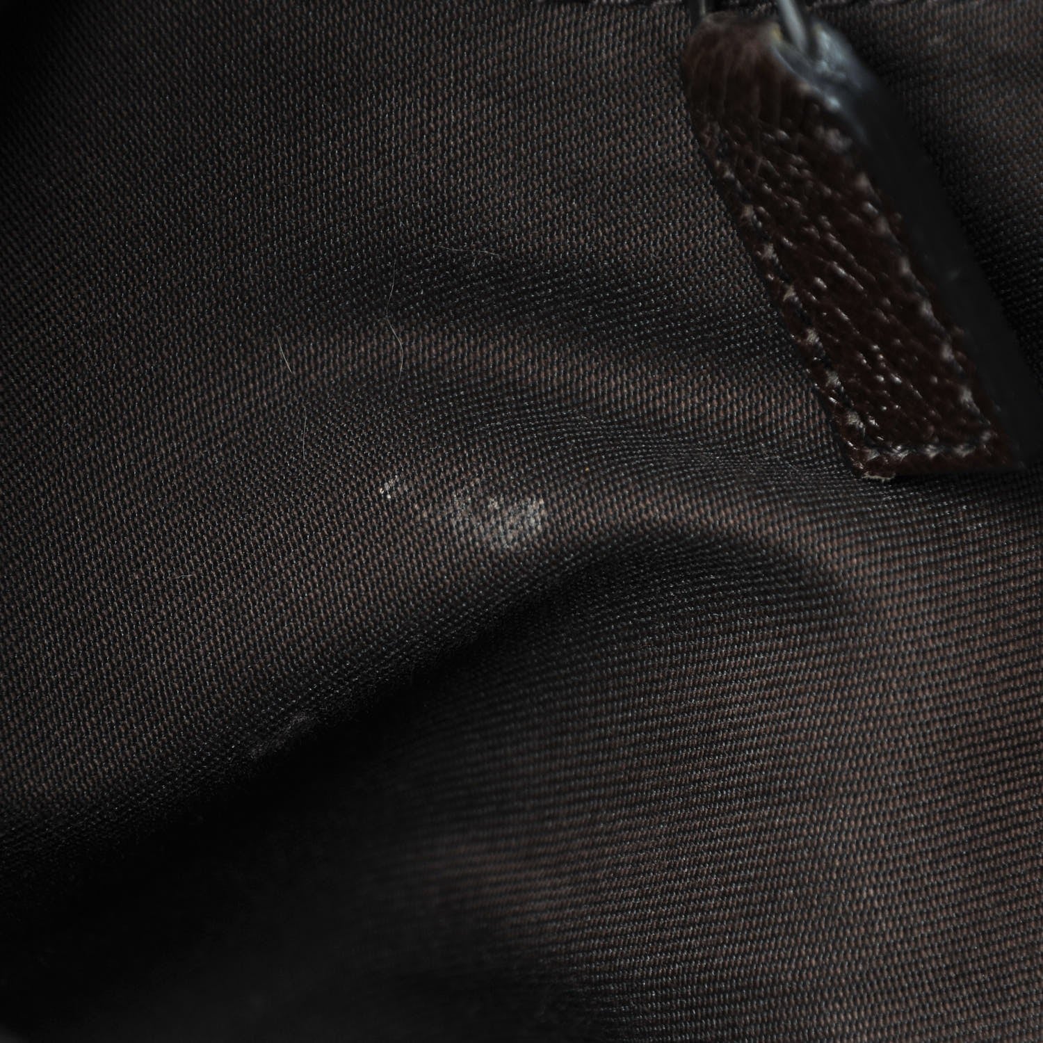 Gucci Monogram Web Medium Half Moon Hobo Dark Brown 8 of 8