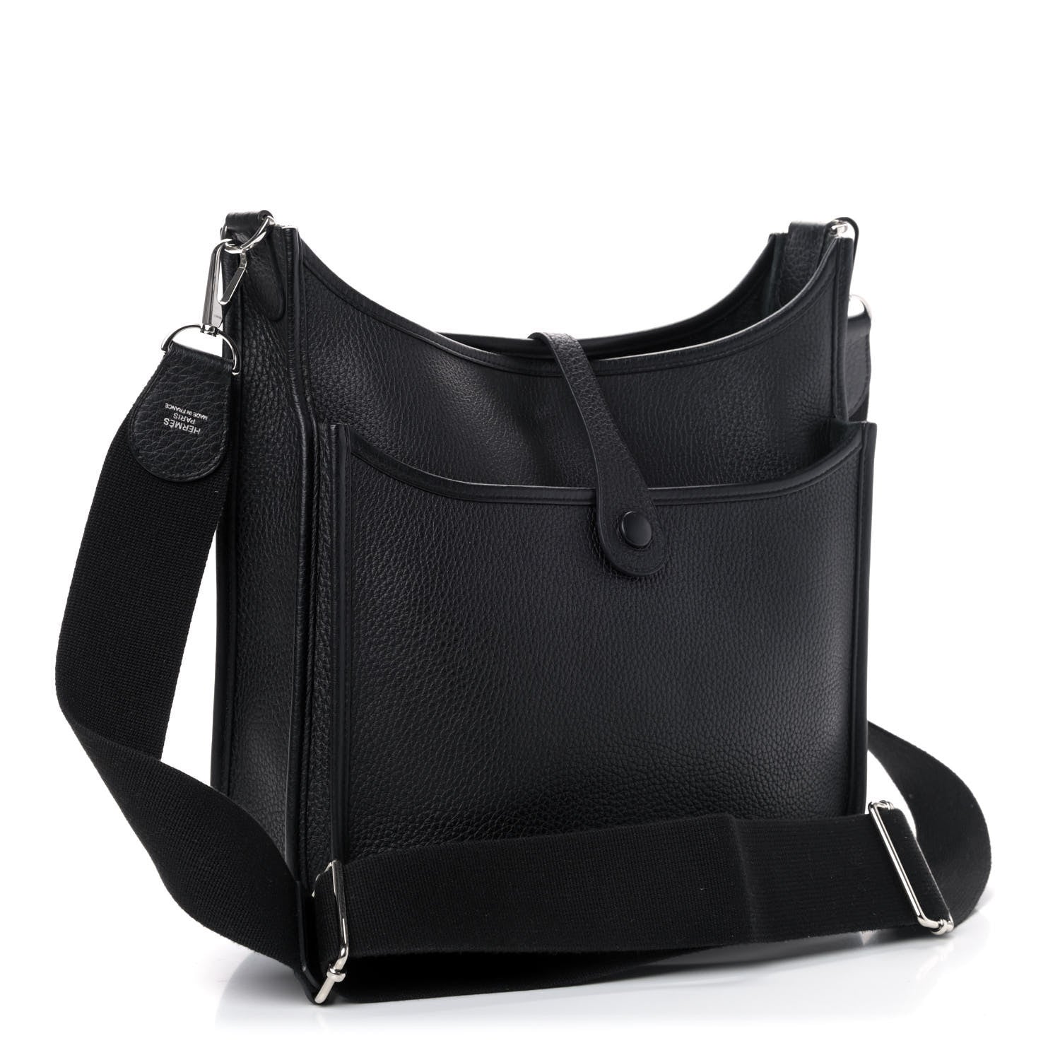 Hermes Taurillon Clemence Evelyne III PM Black 2 of 4