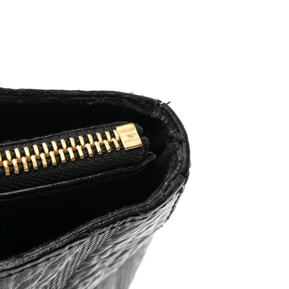 Burberry Heritage Grain Check Embossed Medium Dewsbury Tote Black 12 of 14