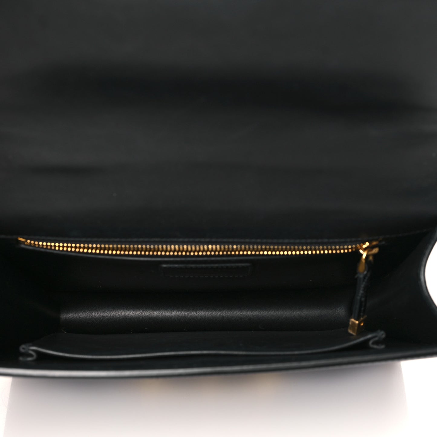 Smooth Calfskin 30 Montaigne Flap Bag Black