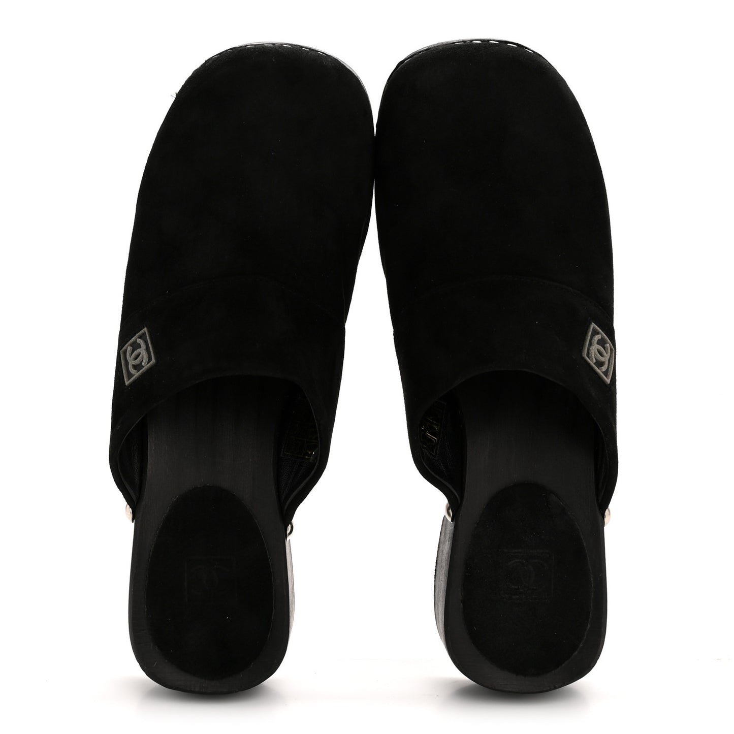 Suede CC Clogs 37 Black