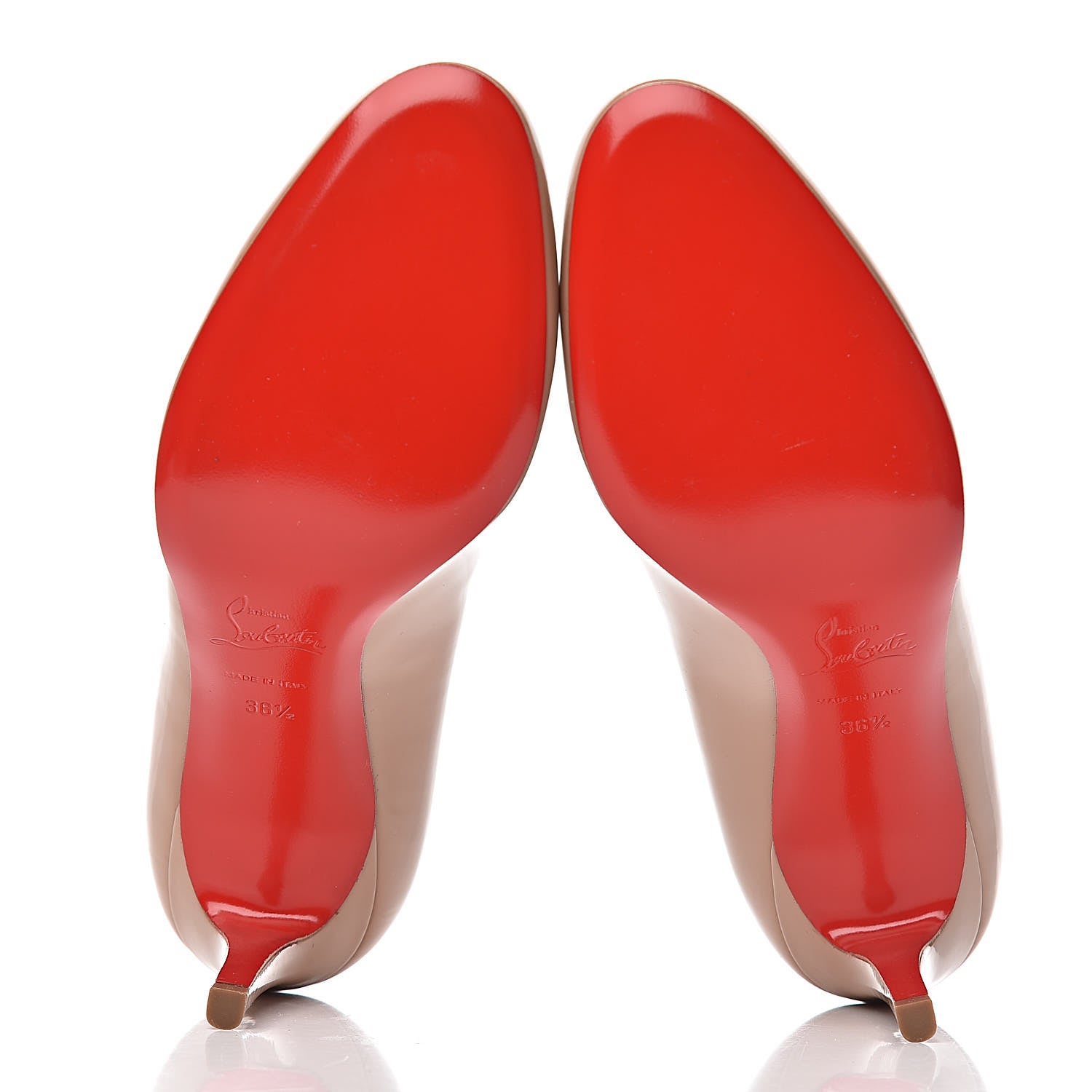 Christian Louboutin Patent Simple 85 Pumps 36.5 Nude 5 of 8