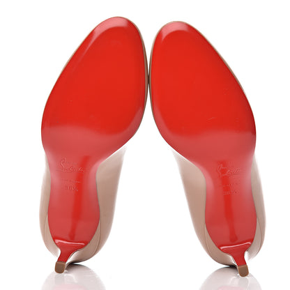 Christian Louboutin Patent Simple 85 Pumps 36.5 Nude 5 of 8