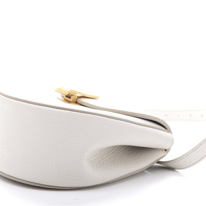 Bottega Veneta Palmellato Calfskin Rounded Belt Bag Plaster Wood 7 of 9