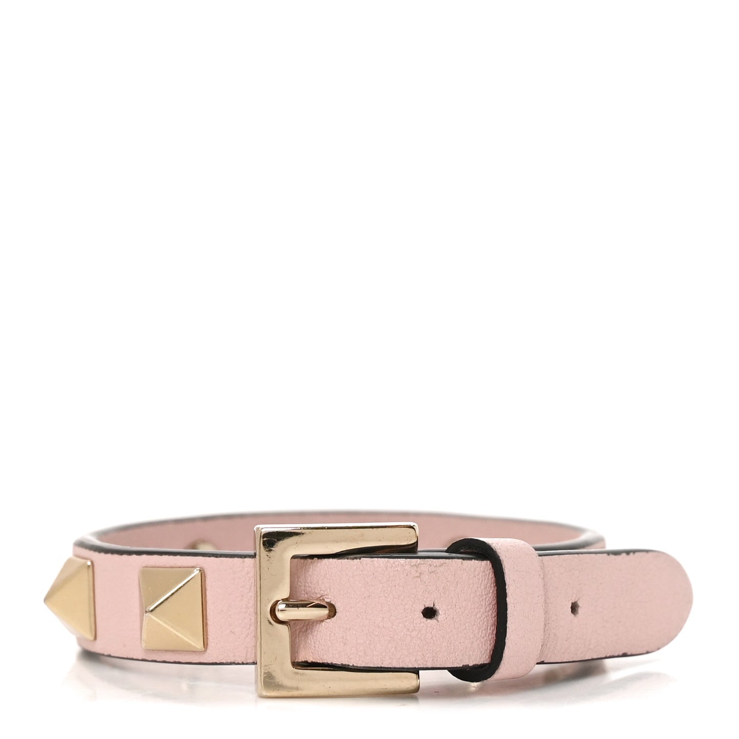 Vitello Rockstud Bracelet Water Rose