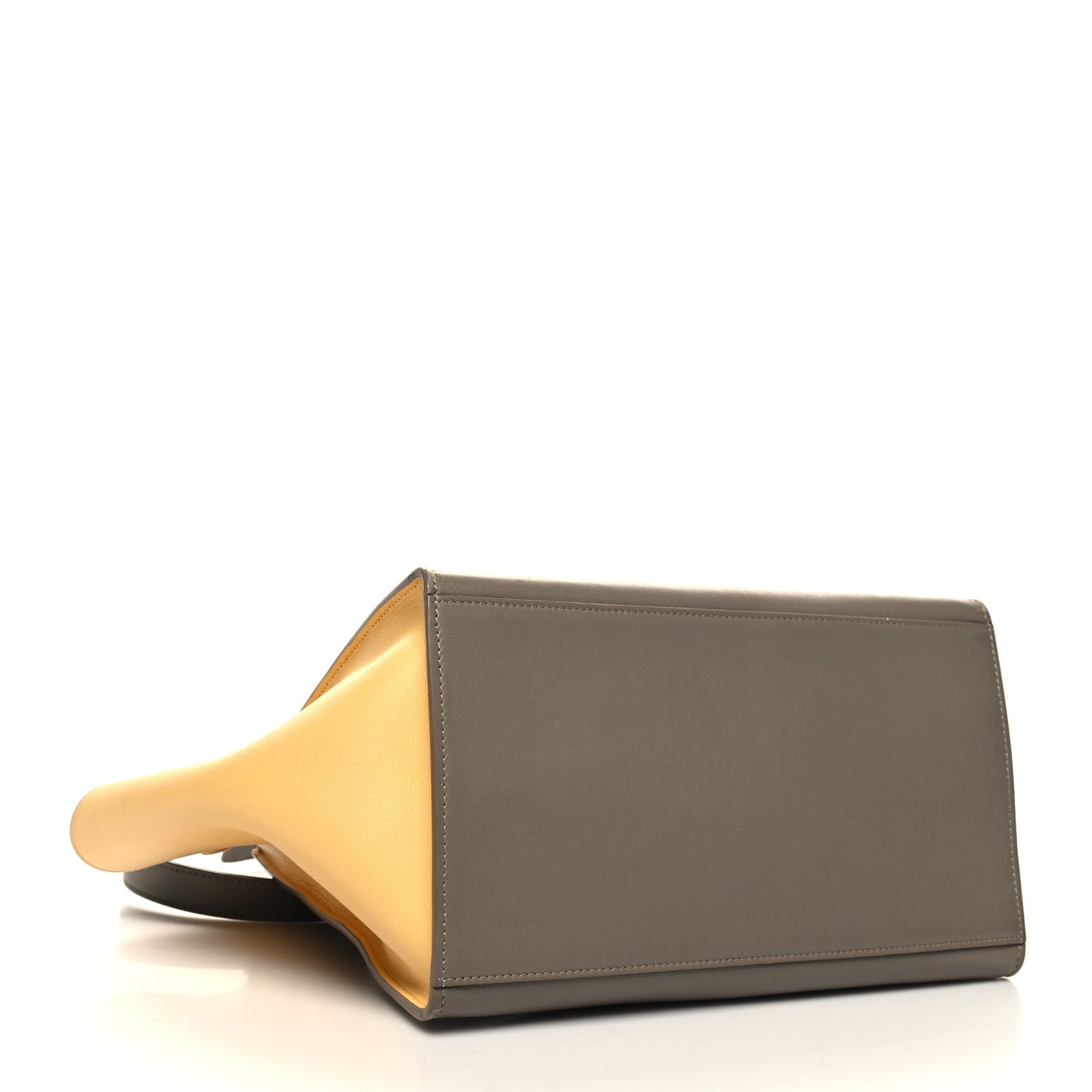 Smooth Calfskin Medium Tri-Color Trapeze Butter