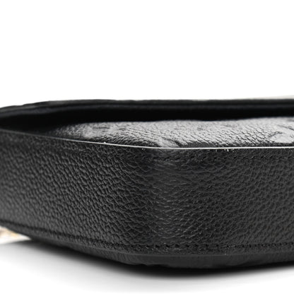 Louis Vuitton Empreinte Pochette Felicie Chain Wallet Black 11 of 14