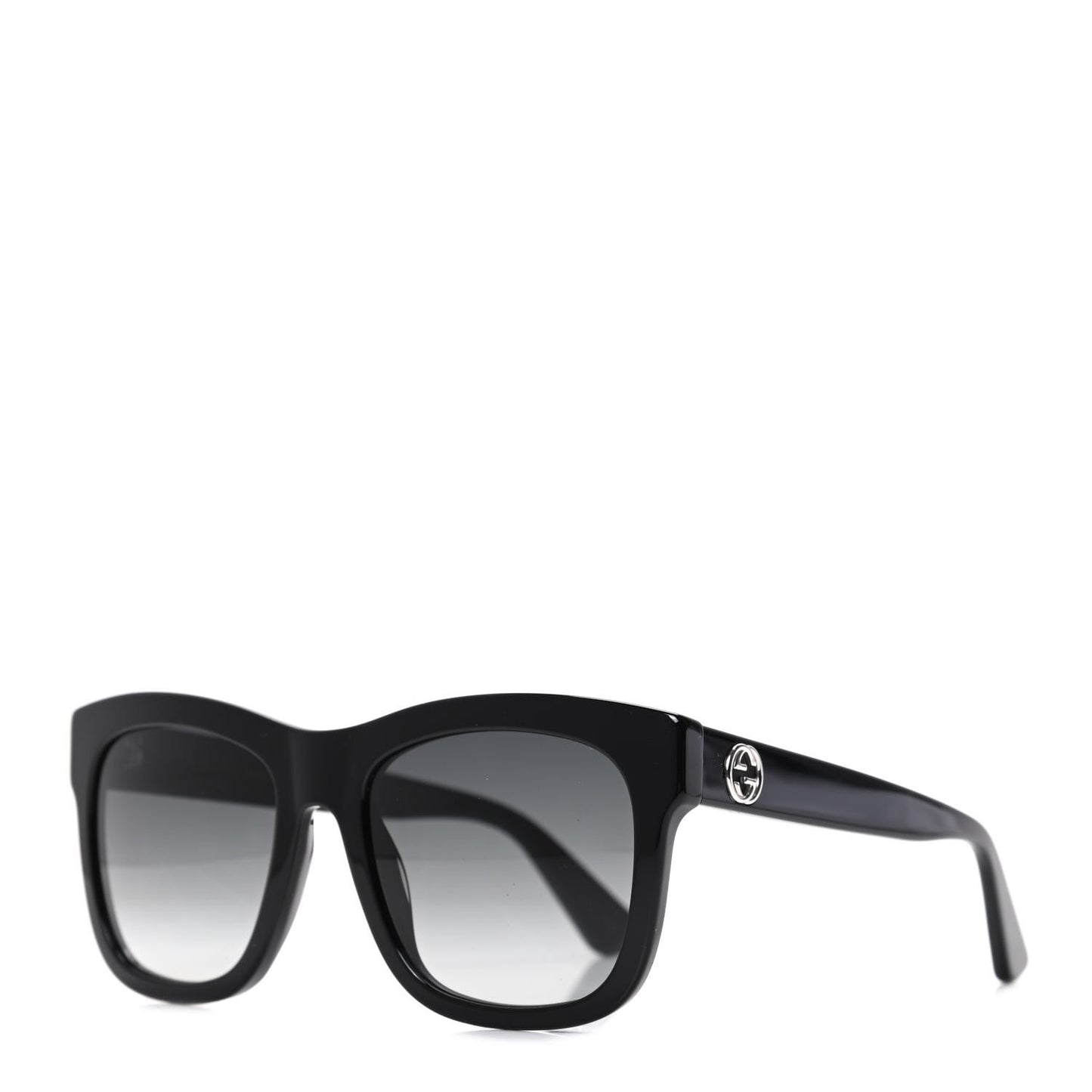 Acetate Square Frame Sunglasses GG0032S Black