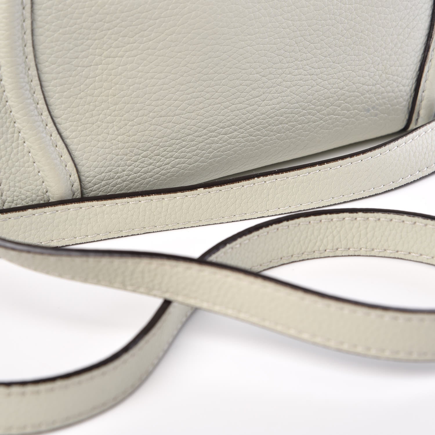 Celine Drummed Calfskin Nano Luggage Lune 10 of 18