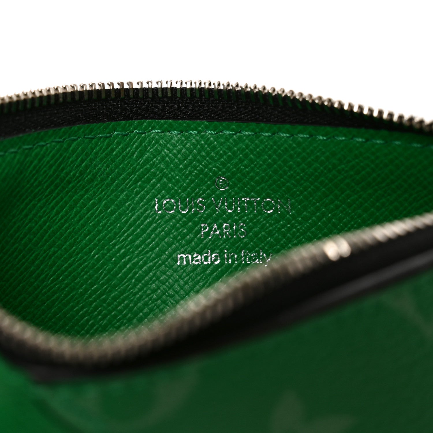 Louis Vuitton Taigarama Coin Card Holder Cactus Green 6 of 7