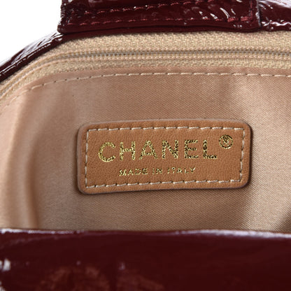 Chanel Vinyl XXL Rock and Chain Flap Bordeaux 6 of 8