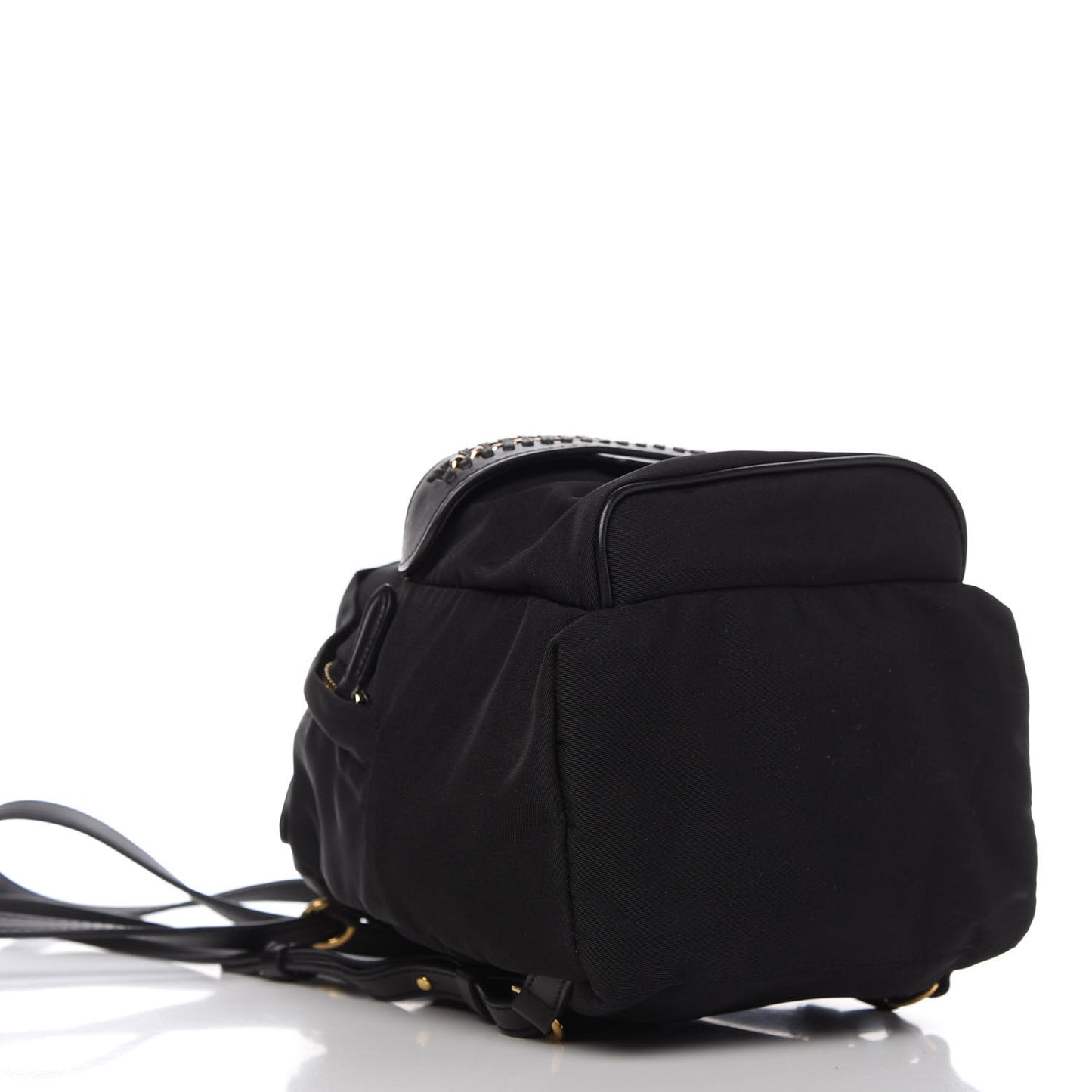 Nylon Eco Alter Nappa Mini Falabella GO Backpack Black