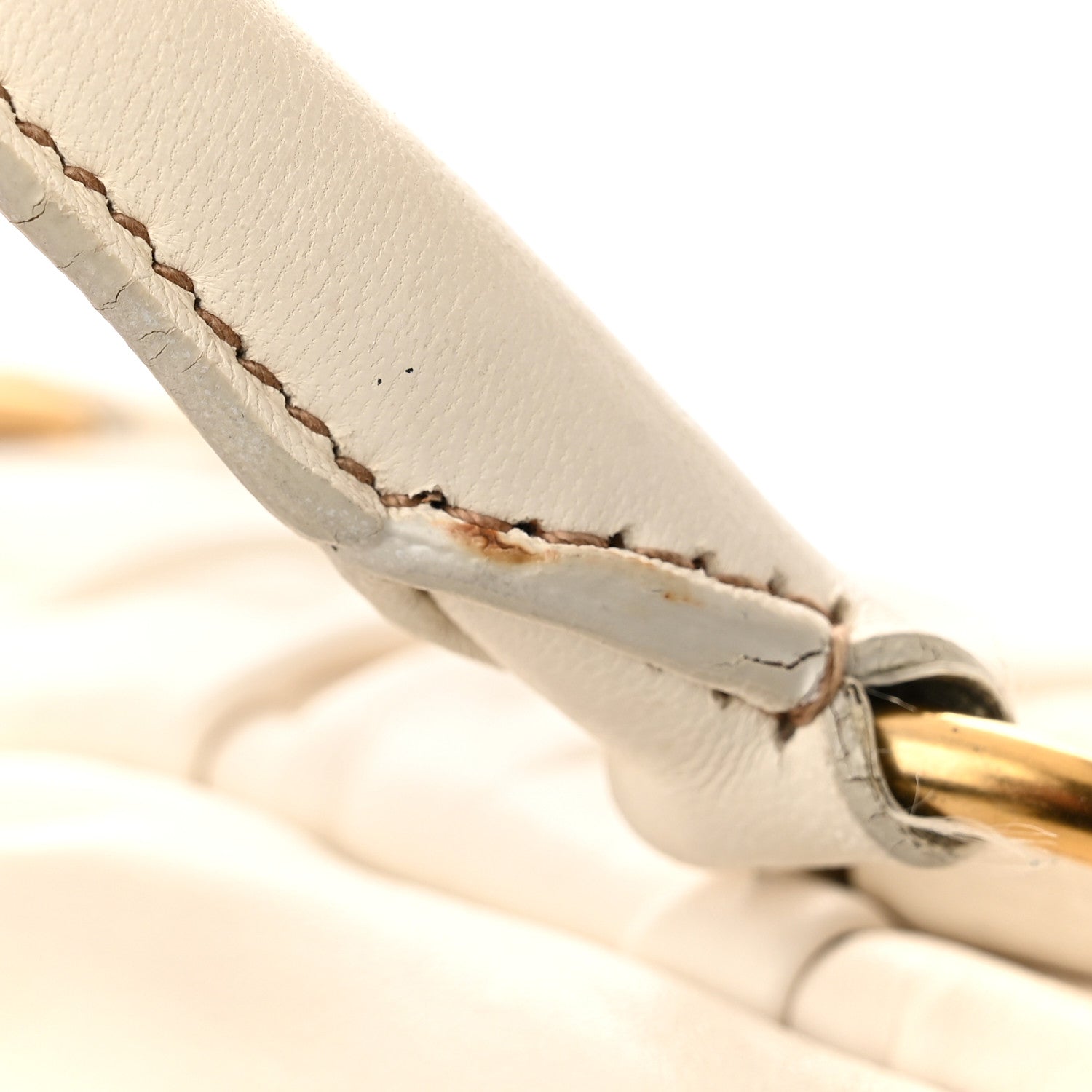 Prada Nappa Gaufre Shopping Satchel White 18 of 22
