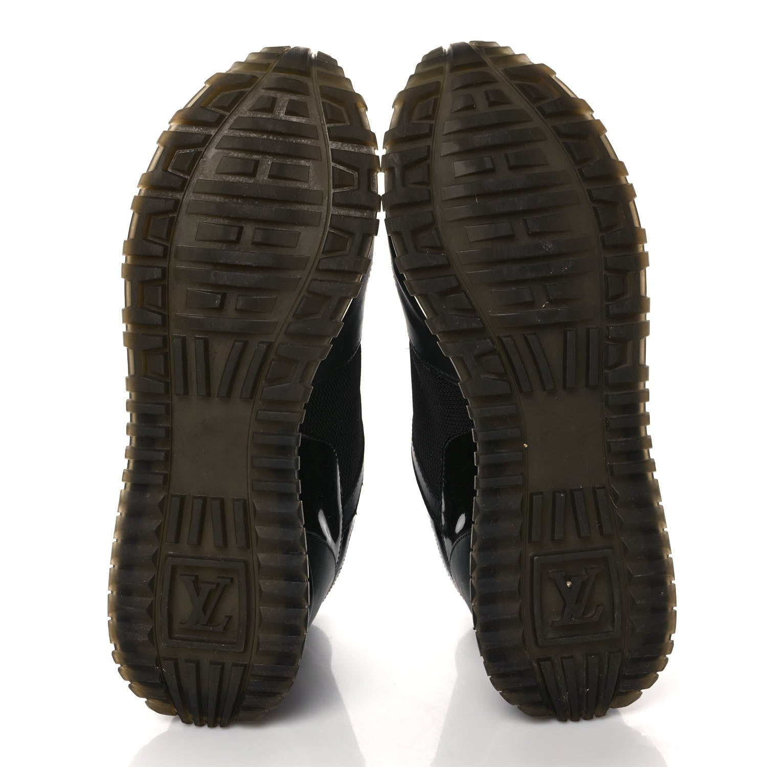 Louis Vuitton Calfskin Run Away Sneakers 36 Black 5 of 8
