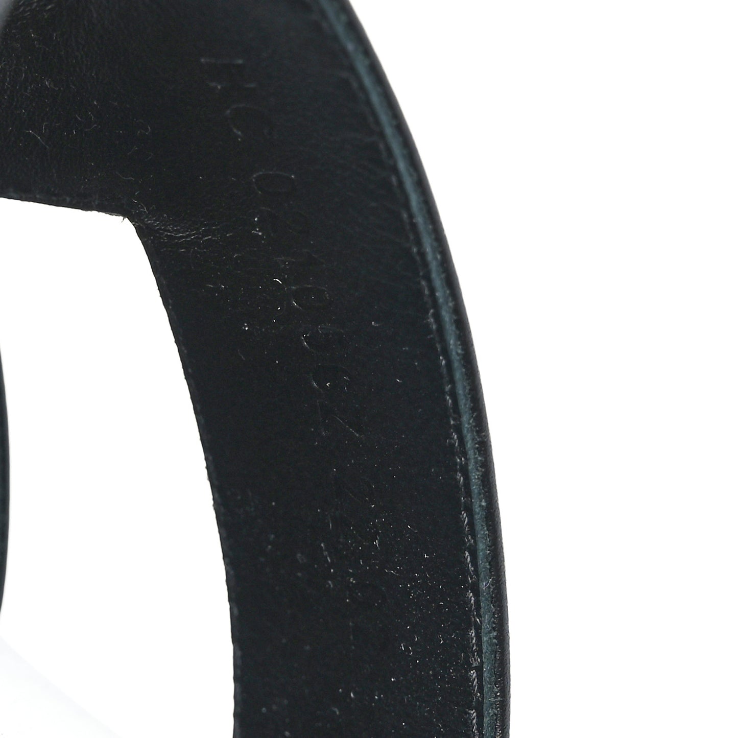 Box Calfskin Oran Sandals 37 Black