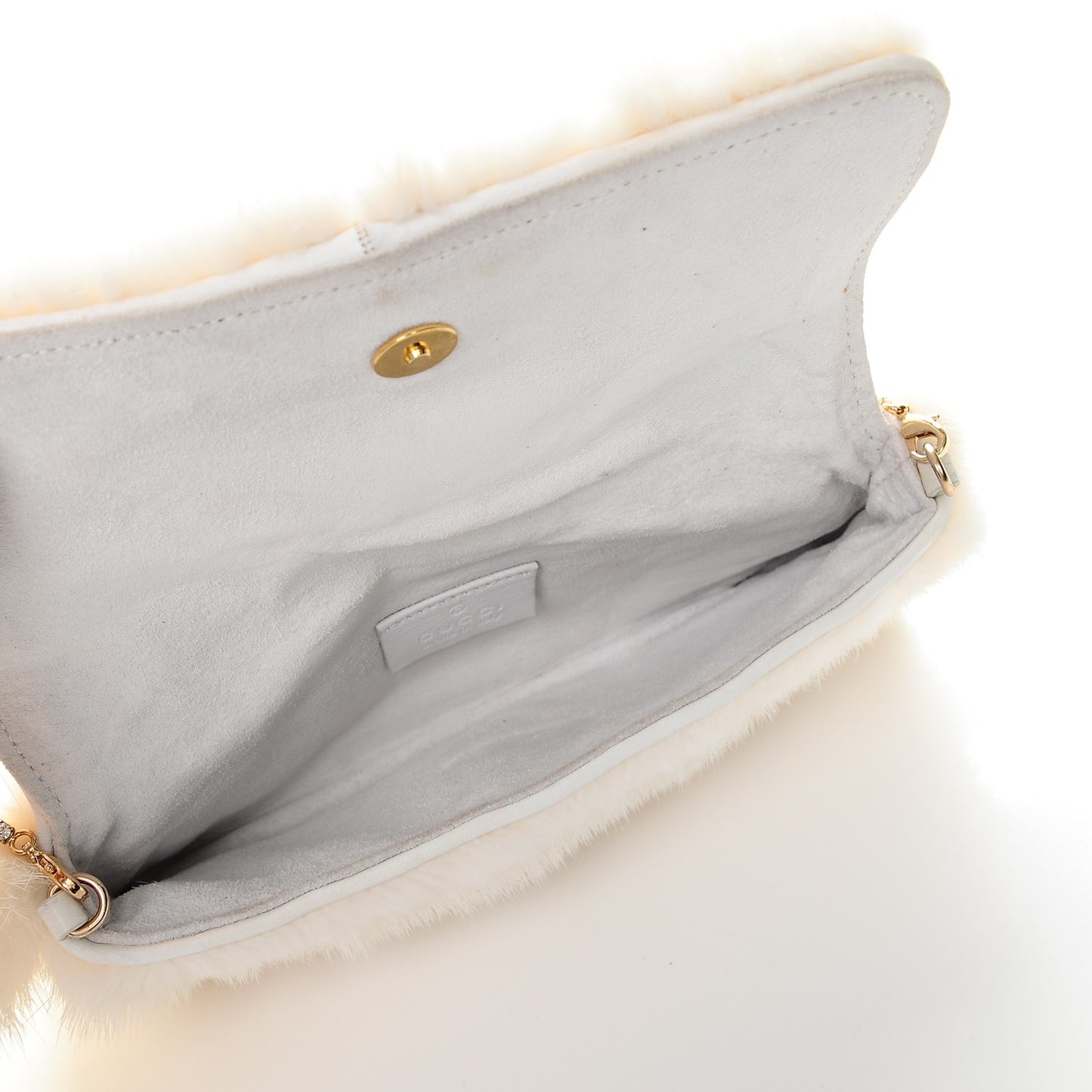 Mink Jewel Dragon Evening Bag