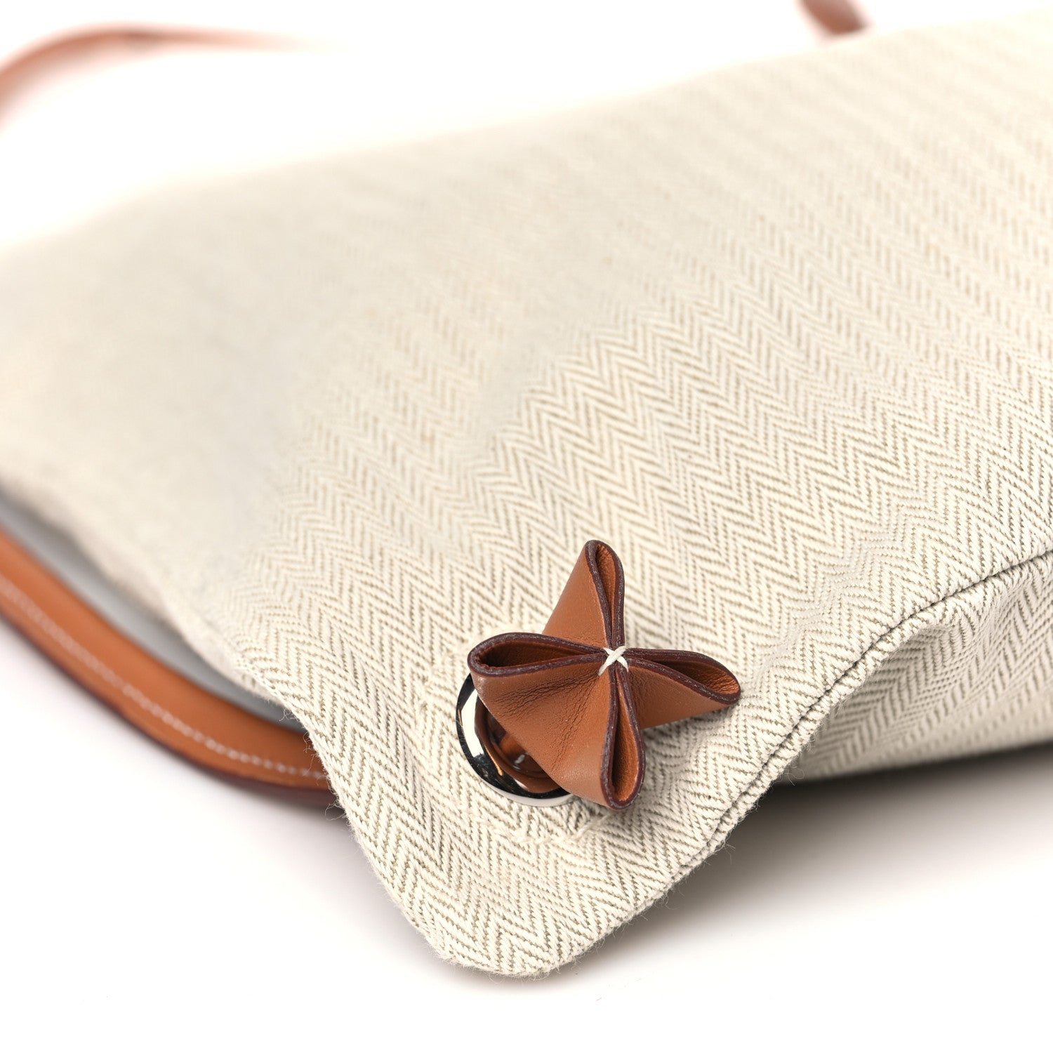 Hermes Toile Swift Maline Bag Gold Craie 7 of 8
