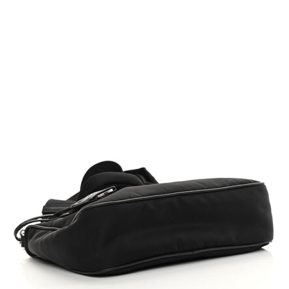 Prada Nylon Re-Edition 2005 Shoulder Bag Black 4 of 11