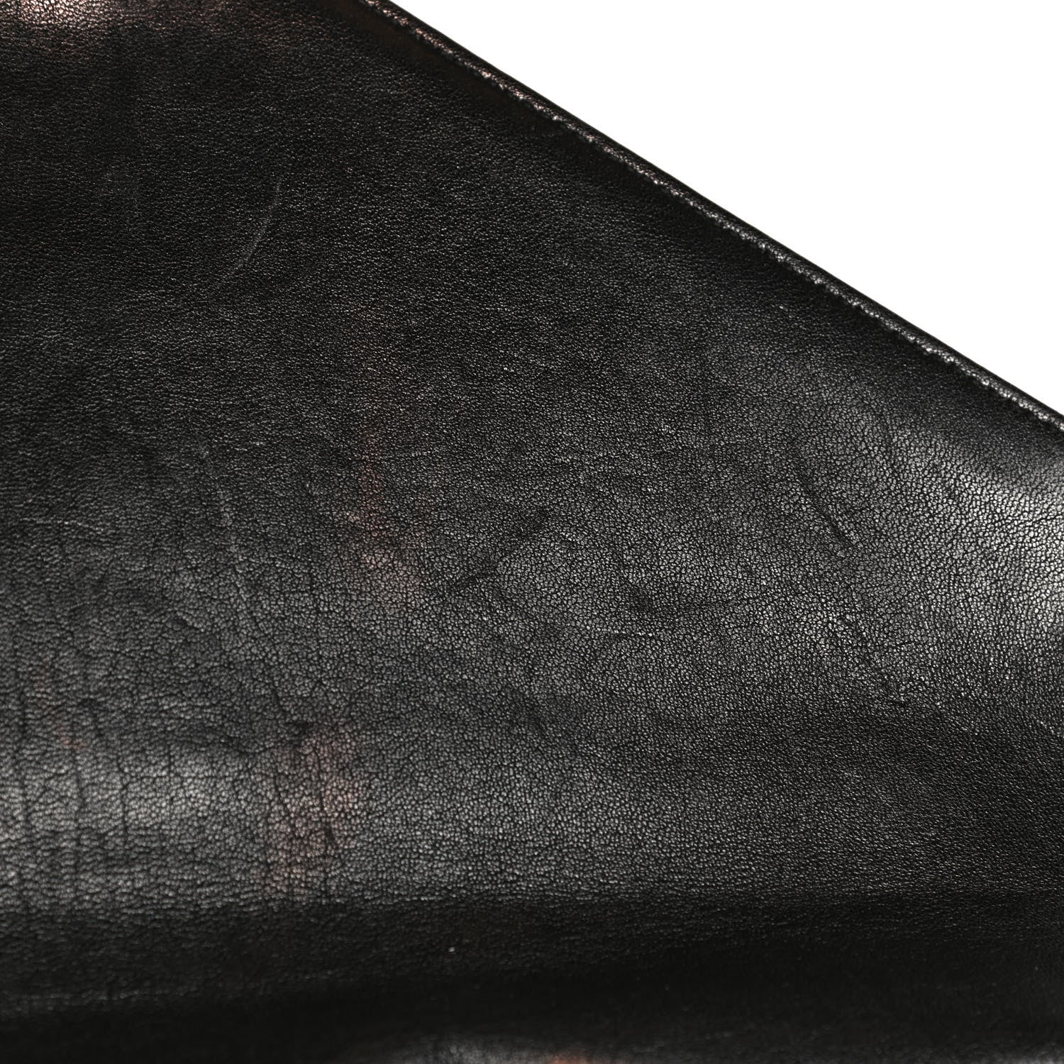 Saint Laurent Sheepskin Matelasse Chevron Monogram Large College Satchel Black 13 of 14