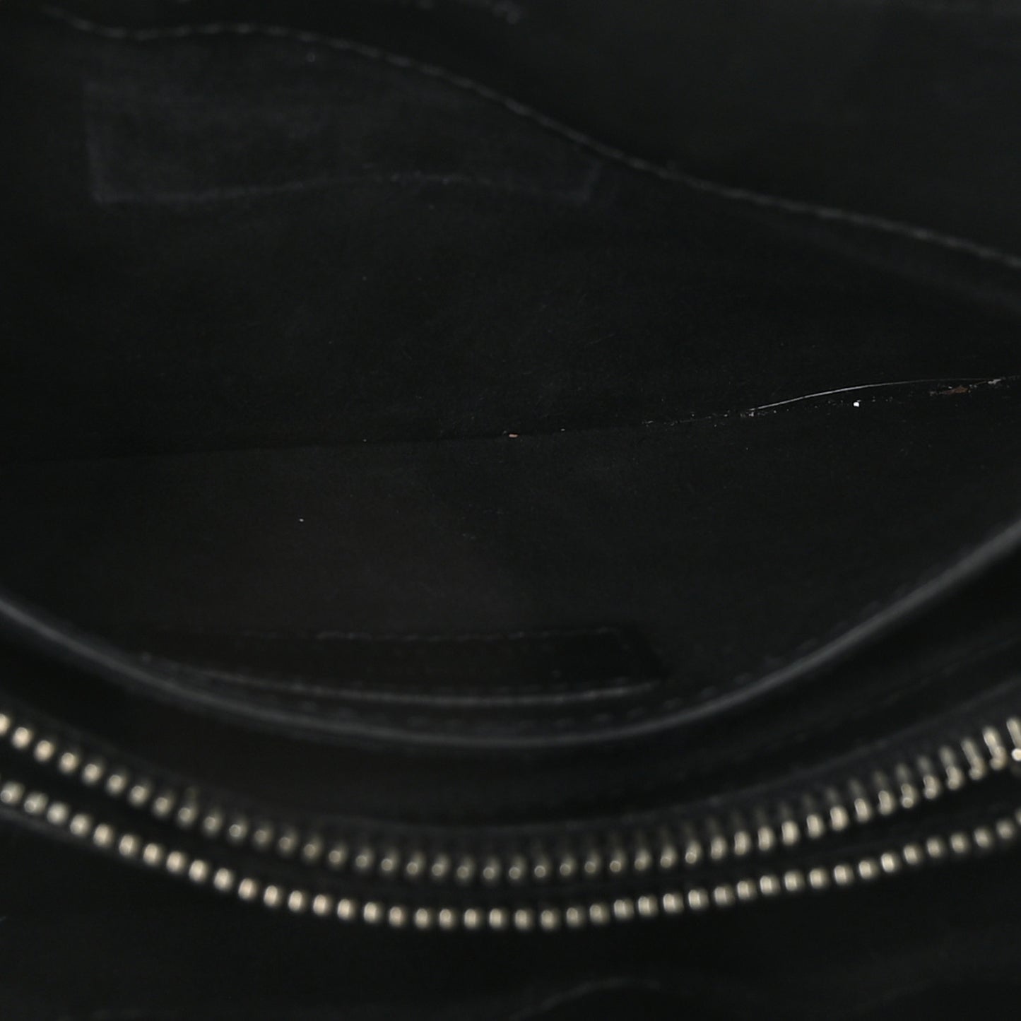 Metallic Calfskin Y Quilted Monogram Small Loulou Chain Satchel Acciaio