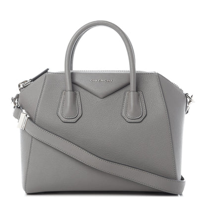 Givenchy Sugar Goatskin Small Antigona Pearl Grey 1 of 12