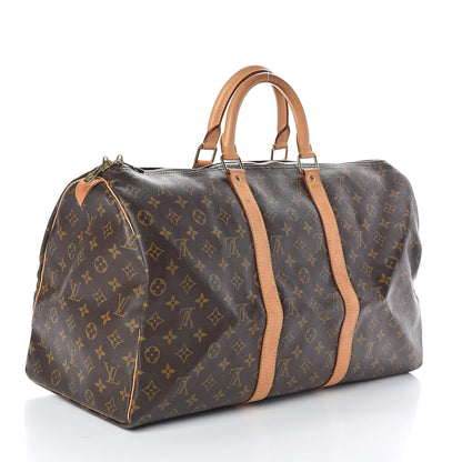 Louis Vuitton Monogram Keepall 50 3 of 10