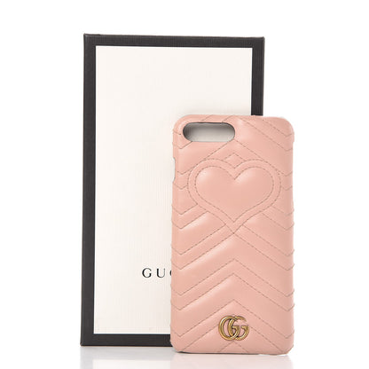 Gucci Calfskin Matelasse Marmont iPhone 7 Plus Case Pink 7 of 7