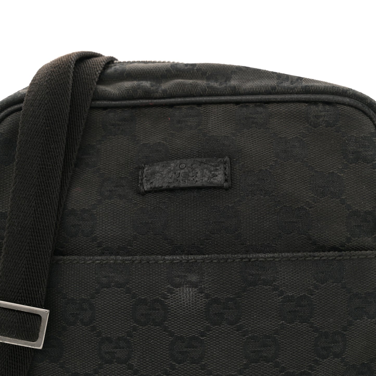 Monogram Messenger Bag Black