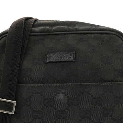 Gucci Monogram Messenger Bag Black 8 of 14