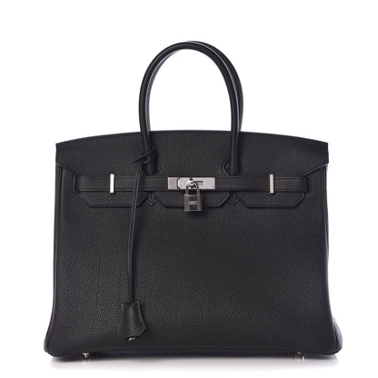 Hermes Togo Birkin 35 Black 1 of 35