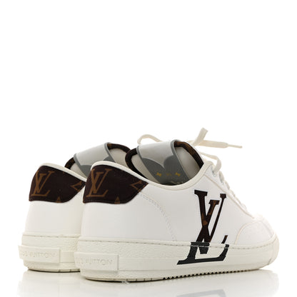 Louis Vuitton Charlie Sneakers 40 White Cacoa Brown 4 of 9