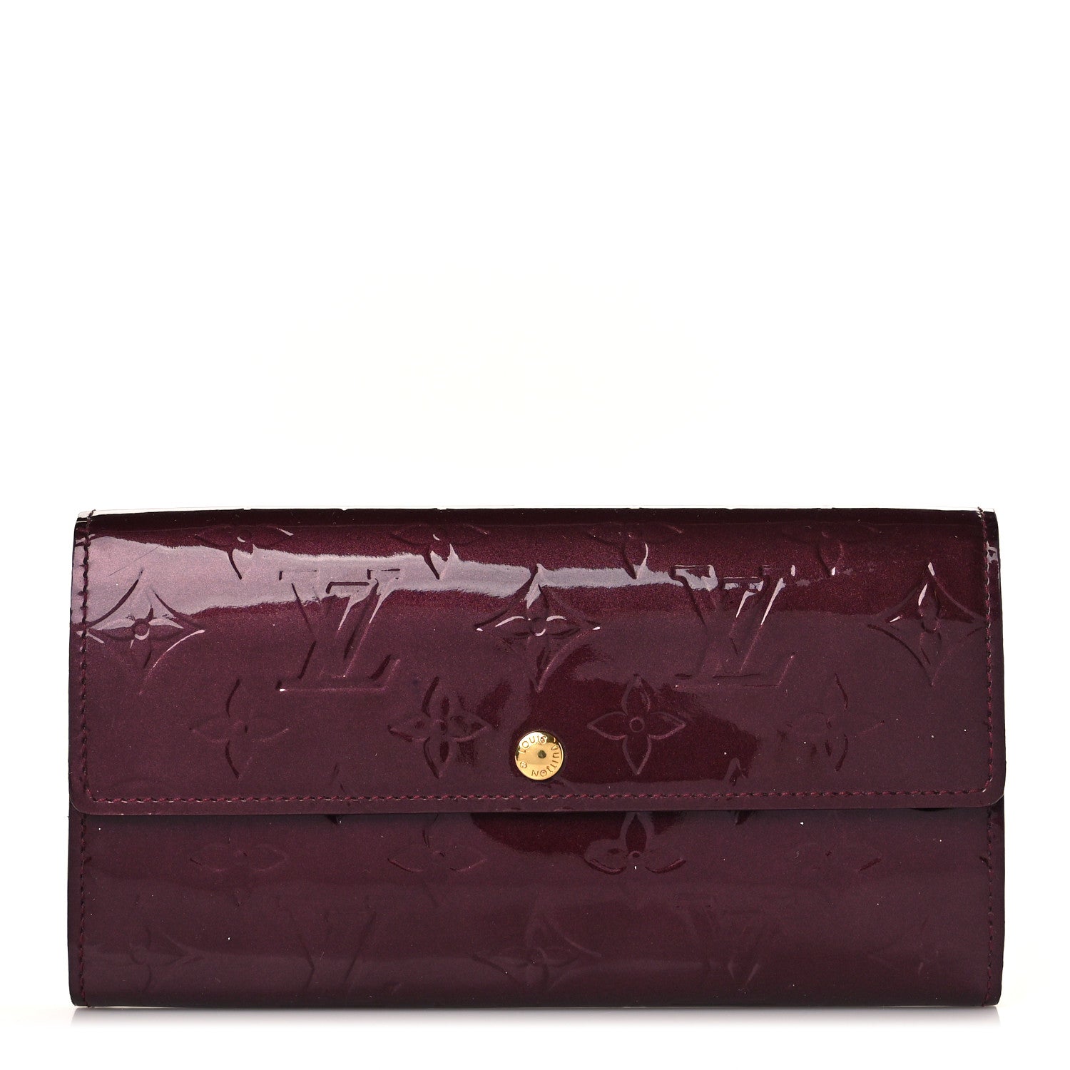 Louis Vuitton Vernis Sarah Wallet Rouge Fauviste 1 of 7