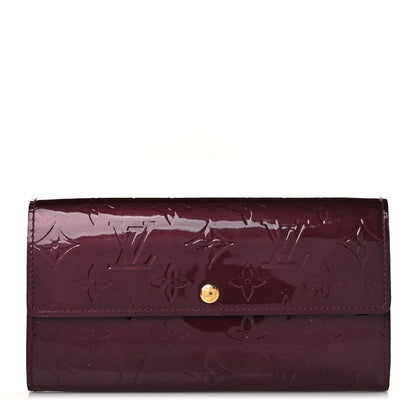 Louis Vuitton Vernis Sarah Wallet Rouge Fauviste 1 of 7