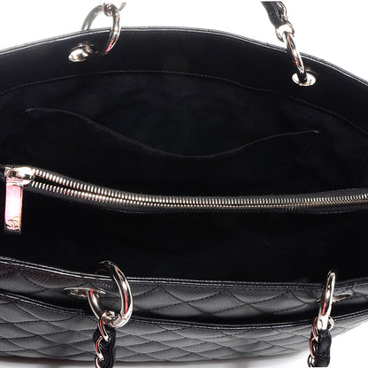 Chanel Caviar Grand Shopping Tote GST Black 6 of 8