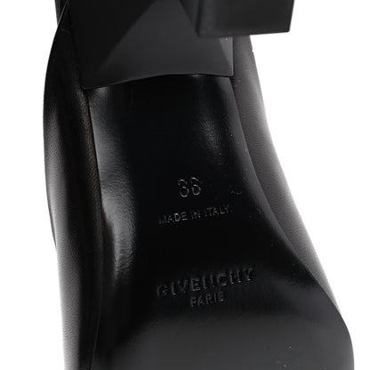 Givenchy Calfskin Asymmetrical Mules 36 Black 5 of 7