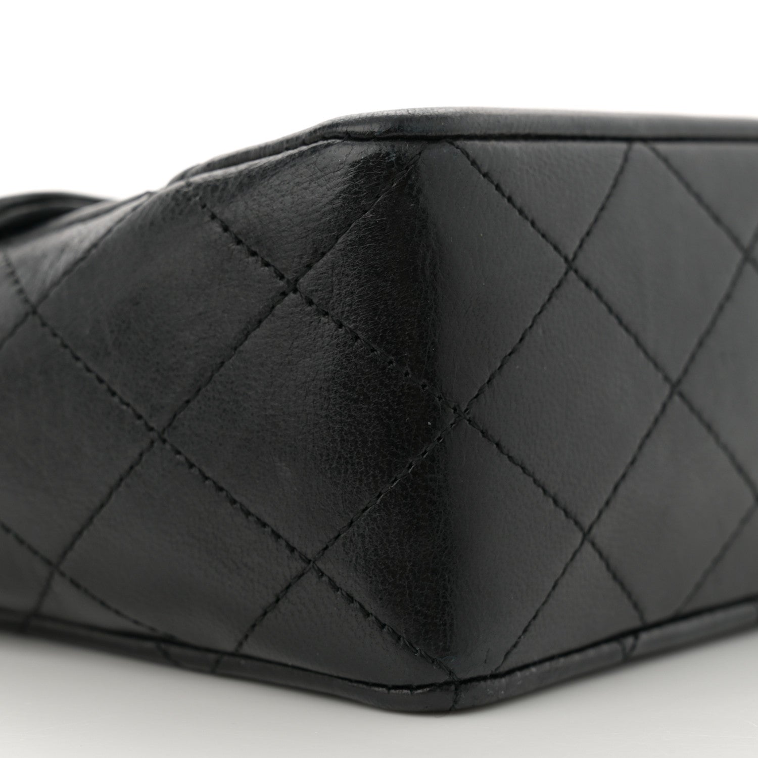 Chanel Lambskin Quilted Small Single Flap With Pouch Black 10 of 14